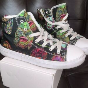 Classic Monsters High Top Sneakers